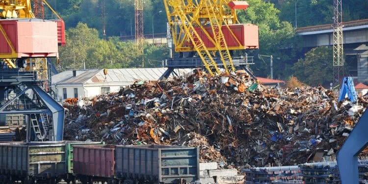 Major exporting countries of steel scrap in 2018
